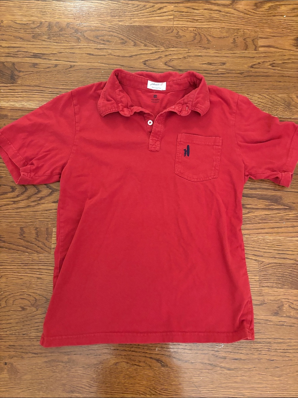 Johnnie O Red Short-Sleeve Polo